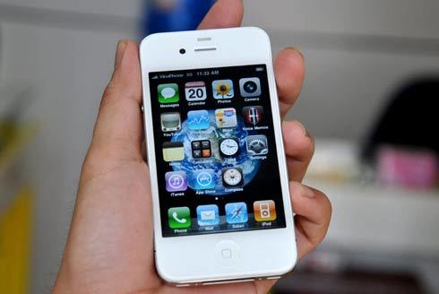 Chùm ảnh trên tay iPhone 4 trắng