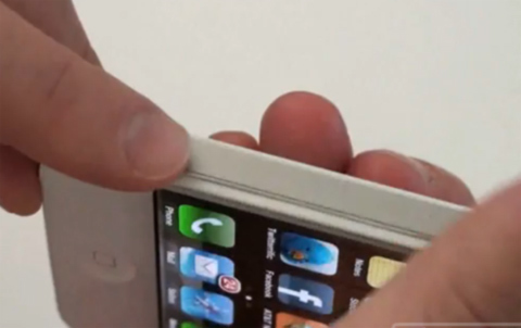 Clip trình diễn iPhone 4 trắng