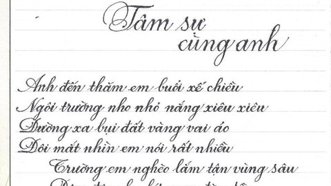 Những phụ huynh 'nói không' với luyện chữ