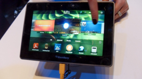 Gần 1.000 BlackBerry PlayBook lỗi hệ điều hành