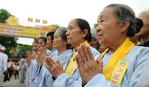 Đại lễ Phật đản, cầu quốc thái dân an