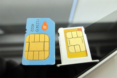 Sim điện thoại siêu bé sẽ dùng cho iPhone 6