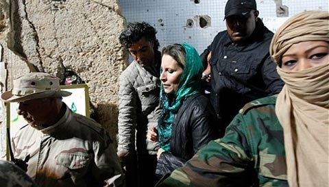 Vợ con Gaddafi 