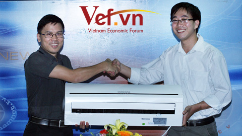 Bình chọn Việt Nam Tốt Nhất, trúng điều hòa 7 triệu