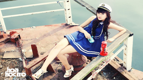 Ngắm cô nàng thủy thủ cá tính