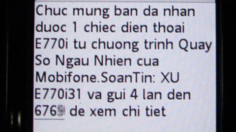 Biến tướng của “bẫy tin nhắn” lừa tiền