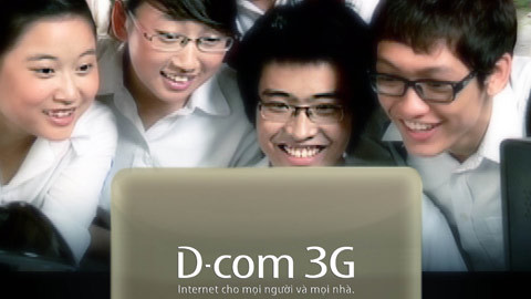 DCom 3G có thêm tính năng 