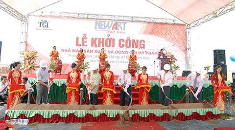 TGI đầu tư xây dựng thương hiệu mỹ phẩm Việt