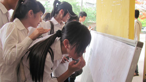 Gần 3.500 thí sinh bỏ thi tốt nghiệp