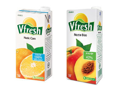Nước giải khát Vfresh không chứa chất gây hại DEHP