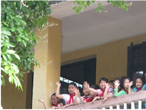 Rơi nước mắt lưu bút của bé lớp 3