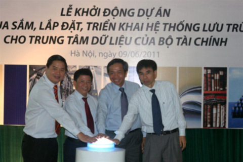 Bộ Tài chính khởi động dự án Hệ thống lưu trữ