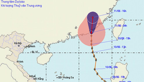 Bão số 1 tan, miền Bắc hạ nhiệt