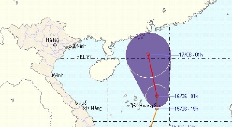 Lại xuất hiện áp thấp trên biển Đông