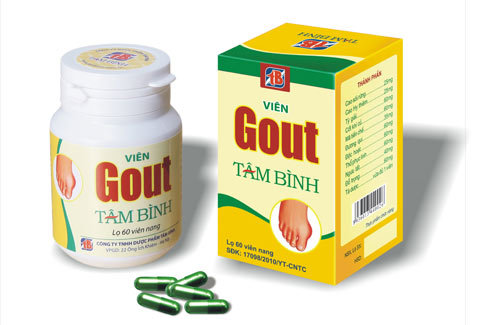 Giảm axit uric, bồi bổ thận cho bệnh nhân gút