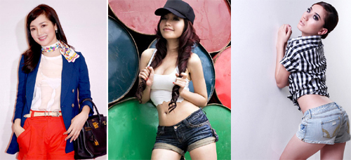 Người đẹp dù gặp sự cố, vẫn thích quần 'siêu' ngắn