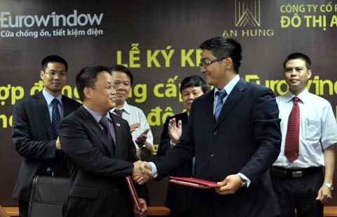 Khu đô thị An Hưng sẽ lắp cửa của thương hiệu Eurowindow
