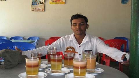 Thưởng thức trà 7 màu thần kỳ