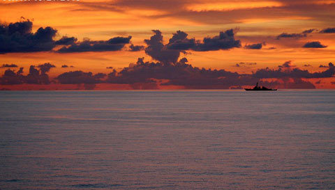 Trò chơi bi-a ở Biển Đông