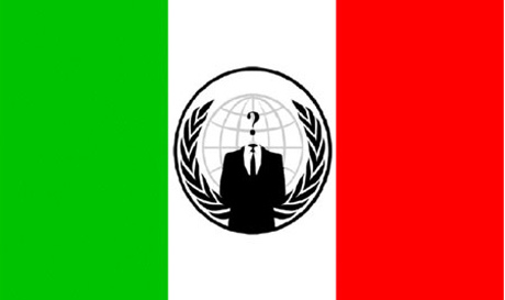 Hàng loạt thành viên Anonymous bị bắt tại Ý