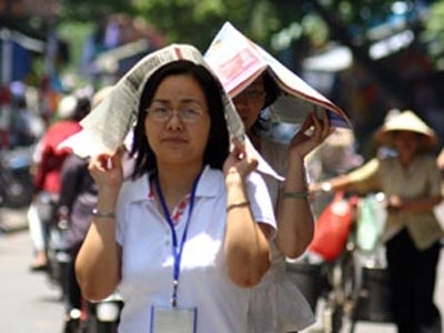 Hôm nay nắng nóng đạt đỉnh