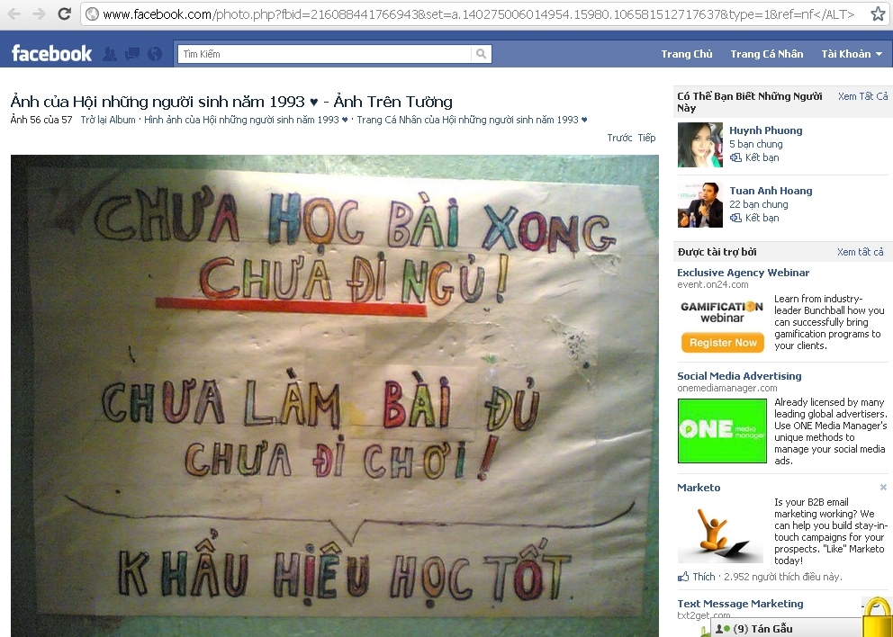 Kỷ lục Facebook Việt: Gần 28.000 lời chúc sĩ tử