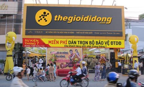 Thegioididong.com tặng quà cho khách sinh tháng 7