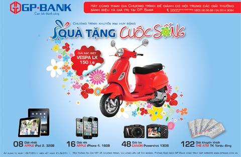 Gửi tiết kiệm, nhận quà sành điệu