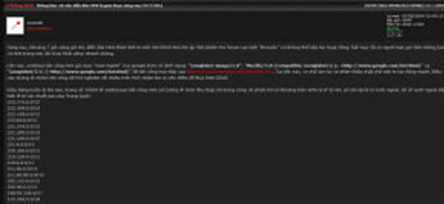 Diễn đàn hacker Việt lại bị tấn công