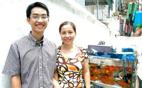 Gặp thủ khoa là con trai người bán cá