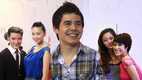 Ngô Thanh Vân, Uyên Linh hội ngội Idol 9X David Archuleta