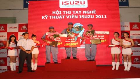 Hội thi tay nghề kỹ thuật viên Isuzu 2011