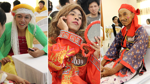 Hậu trường thi ''hài idol'': cười ra nước mắt