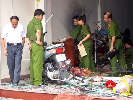 Một vụ nổ lớn giữa TP Hà Giang