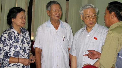 Tổng bí thư: Không có chuyện áp đặt nhân sự