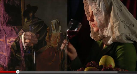 Tranh thế kỷ 17 qua bảng màu điện tử đương đại