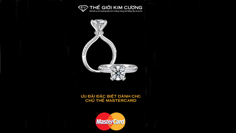 Thế giới Kim cương ưu đãi đặc biệt chủ thẻ MasterCard