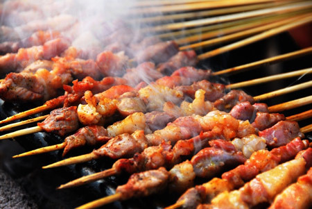 “Hô biến” thịt vịt vụn thành... dê nướng