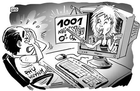 Giật mình khi trẻ lên mạng 'dạy yêu'