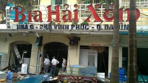 Hà Nội: Nổ lớn tại quán bia Hải 'xồm'