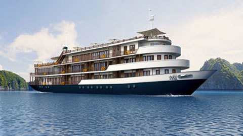 Du thuyền 5 sao đầu tiên sắp hạ thủy Vịnh Bắc bộ