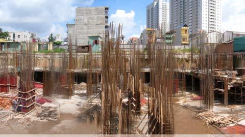 Unimax - Hà Đông đang thi công đúng tiến độ
