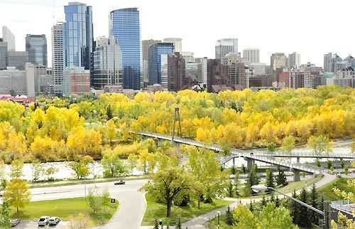 Calgary - sắc thu rực rỡ