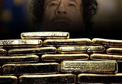 Gaddafi bán 25 tấn vàng dự trữ?