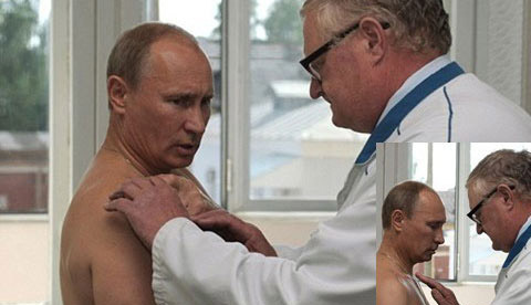 Putin bị chấn thương vì tập thể dục buổi sáng