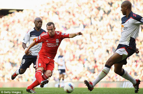 Liverpool thắng tưng bừng ở Anfield