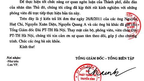 HTV rút kinh nghiệm với phóng viên làm tin về biểu tình
