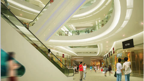 Crescent Mall chuẩn bị khai trương vào tháng 11/2011