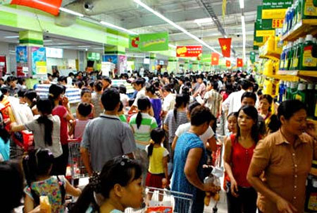 Đổ xô mua sắm dịp Tết Độc lập