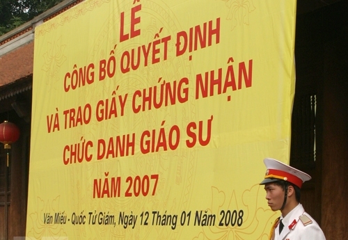 Đề nghị cải cách chức danh giáo sư